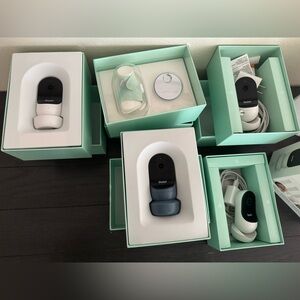 SET OF 3 Owlet Baby Monitors with Accessories